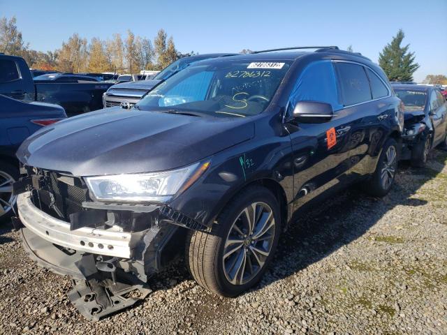 Photo 2 from auction – 2019 ACURA MDX TECHNO with VIN 5J8YD4H50KL004566