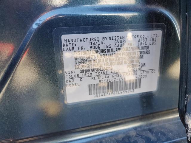 Photo 10 from auction – 2014 NISSAN SENTRA S with VIN 3N1AB7AP8EL654213