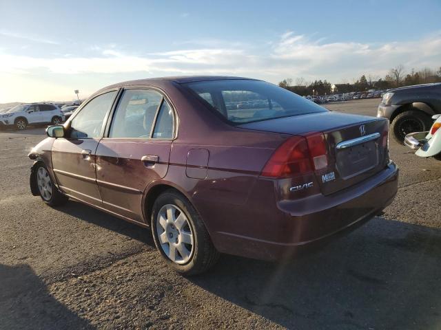 Photo 3 from auction – 2002 HONDA CIVIC EX with VIN 2HGES26832H531671