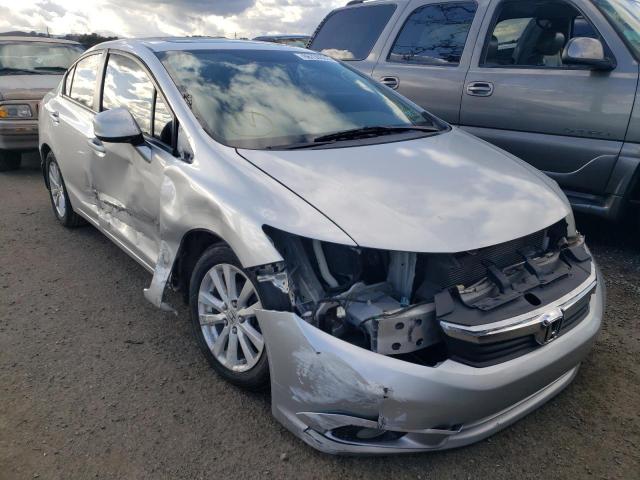 HONDA CIVIC EXL 2012 with VIN 2HGFB2F92CH511507 - Photo from auction