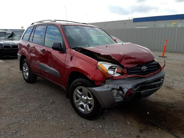TOYOTA RAV4 2002 with VIN JTEHH20VX20139506 - Photo from auction