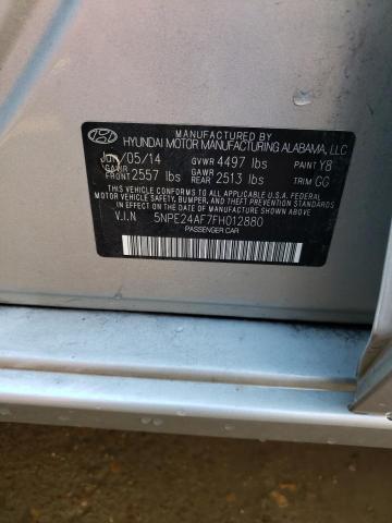 Photo 10 from auction – 2015 HYUNDAI SONATA SE with VIN 5NPE24AF7FH012880