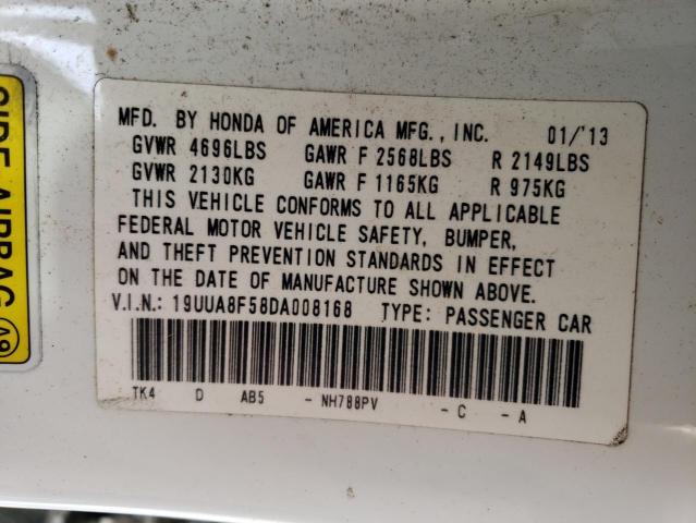 Photo 10 from auction – 2013 ACURA TL TECH with VIN 19UUA8F58DA008168