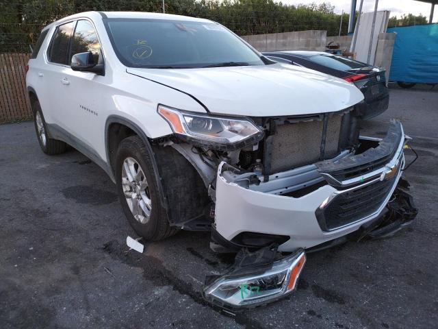 CHEVROLET TRAVERSE L 2021 with VIN 1GNERFKW7MJ129778 - Photo from auction