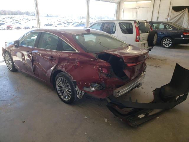 Photo 3 from auction – 2020 TOYOTA AVALON LIM with VIN 4T1D21FB2LU018261