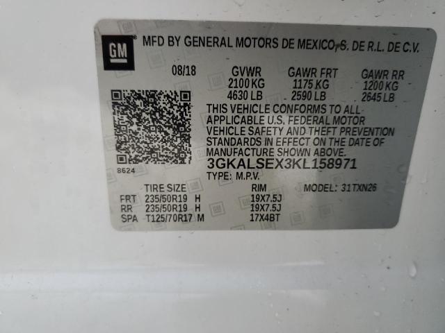 Photo 10 from auction – 2019 GMC TERRAIN DE with VIN 3GKALSEX3KL158971