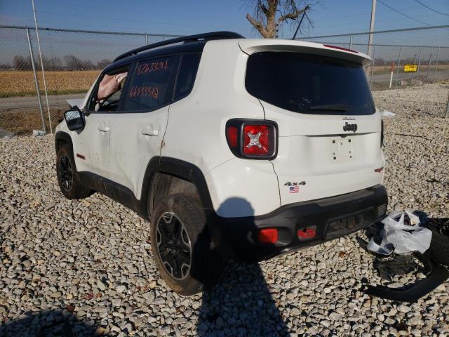 Photo 3 from auction – 2017 JEEP RENEGADE T with VIN ZACCJBCB3HPE99465
