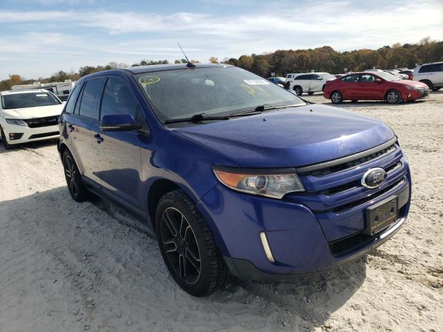 FORD EDGE SEL 2013 with VIN 2FMDK3J90DBA96125 - Photo from auction