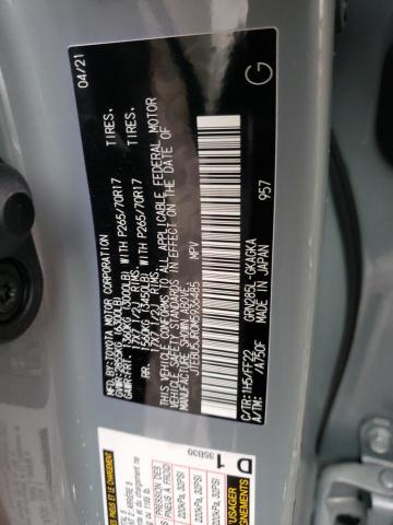 Photo 10 from auction – 2021 TOYOTA 4RUNNER SR with VIN JTEBU5JR0M5936485