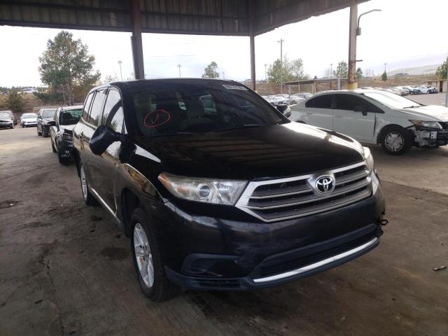 TOYOTA HIGHLANDER 2013 with VIN 5TDZA3EH4DS039973 - Photo from auction