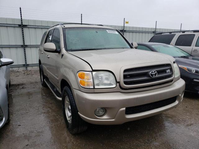 TOYOTA SEQUOIA SR 2002 with VIN 5TDZT34A92S077923 - Photo from auction