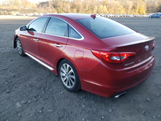 Photo 3 from auction – 2017 HYUNDAI SONATA SPO with VIN 5NPE34AF9HH460425