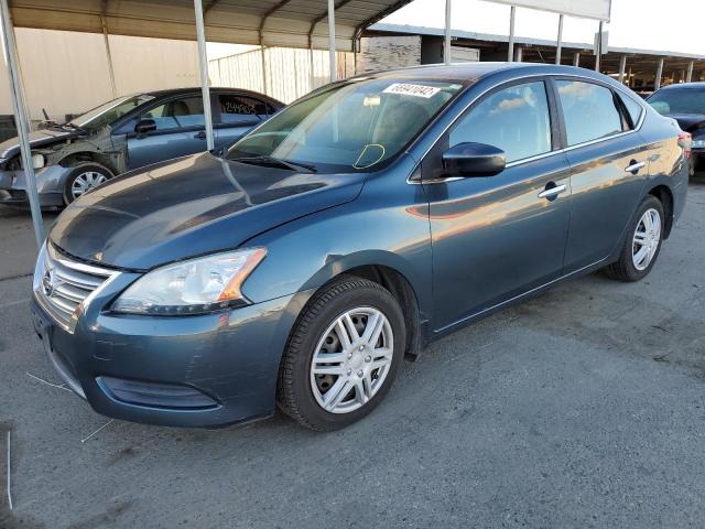 NISSAN SENTRA S 2014 with VIN 3N1AB7AP2EY215592 - Photo from auction