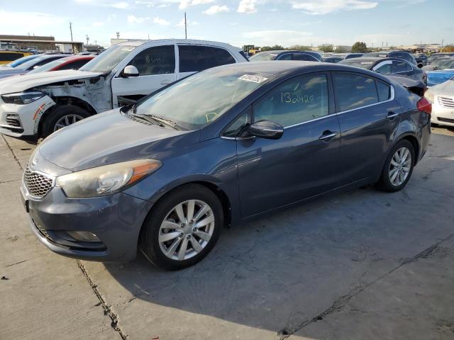 KIA FORTE EX 2015 with VIN KNAFX4A80F5320137 - Photo from auction