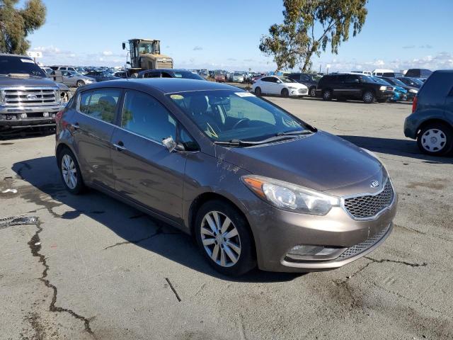 KIA FORTE EX 2014 with VIN KNAFX5A89E5171523 - Photo from auction