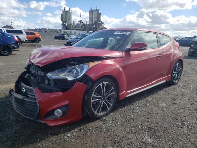 Photo 2 from auction – 2016 HYUNDAI VELOSTER T with VIN KMHTC6AE4GU261339