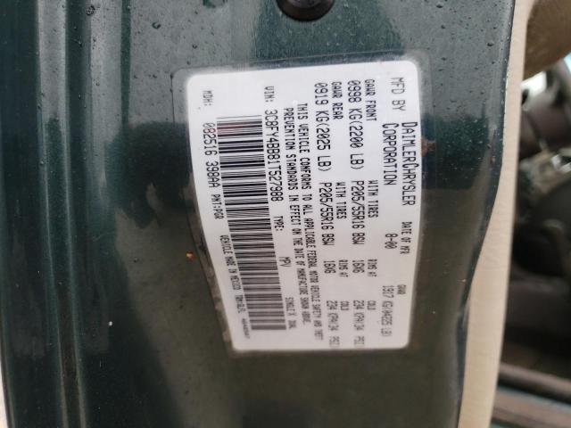 Photo 10 from auction – 2001 CHRYSLER PT CRUISER with VIN 3C8FY4BB81T527988