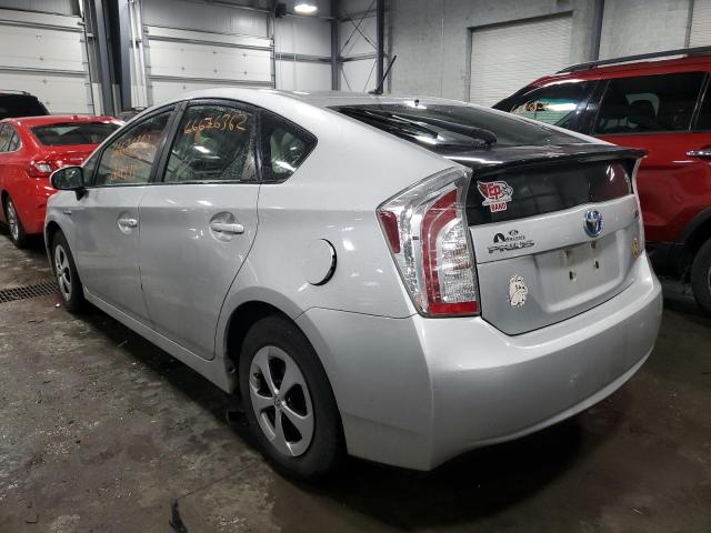 Photo 3 from auction – 2012 TOYOTA PRIUS with VIN JTDKN3DU6C1547605