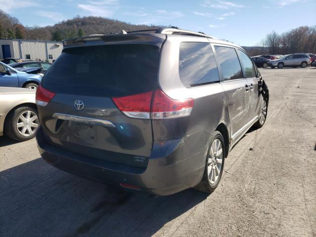 Photo 4 from auction – 2011 TOYOTA SIENNA XLE with VIN 5TDDK3DC6BS015524