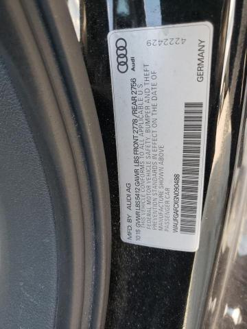 Photo 10 from auction – 2016 AUDI A6 PREMIUM with VIN WAUFGAFCXGN090488