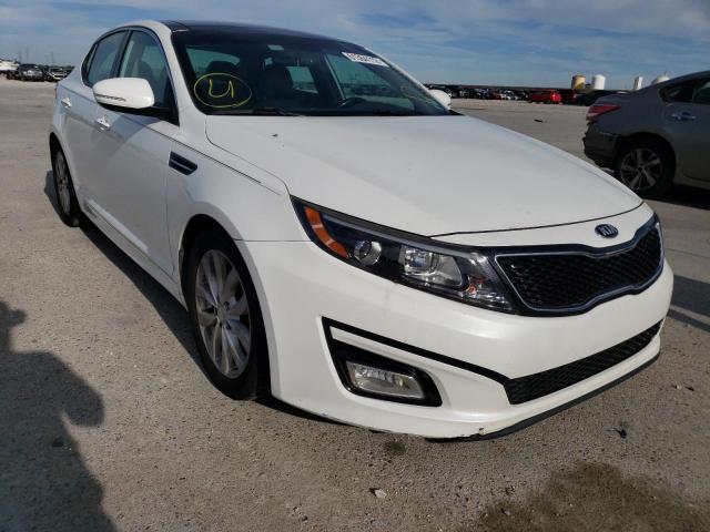 KIA OPTIMA EX 2015 with VIN 5XXGN4A74FG410049 - Photo from auction