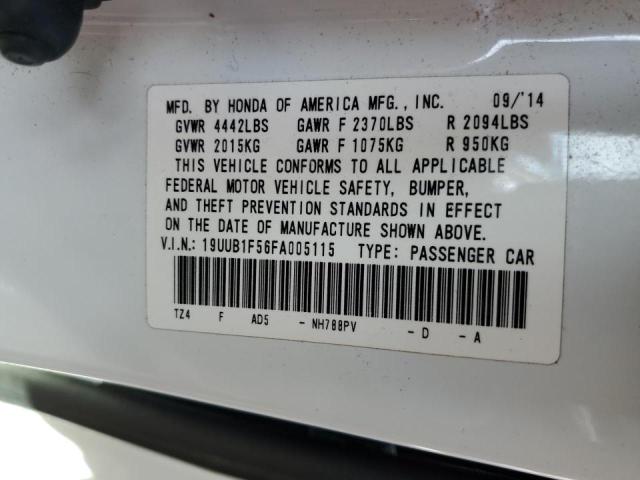 Photo 10 from auction – 2015 ACURA TLX TECH with VIN 19UUB1F56FA005115