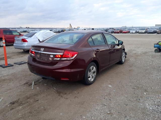 Photo 4 from auction – 2015 HONDA CIVIC EX with VIN 19XFB2F80FE089579