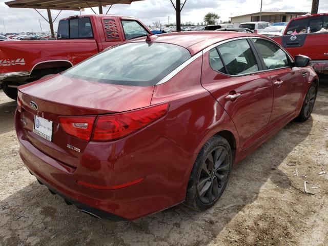 Photo 4 from auction – 2014 KIA OPTIMA SX with VIN 5XXGR4A77EG320025