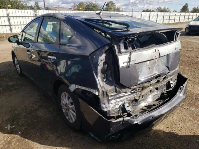 Photo 9 from auction – 2014 TOYOTA PRIUS PLUG with VIN JTDKN3DP0E3062216