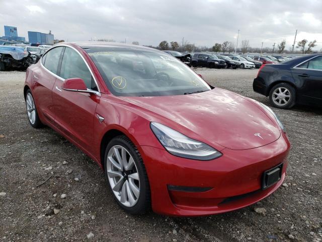 TESLA MODEL 3 2018 with VIN 5YJ3E1EB0JF091790 - Photo from auction