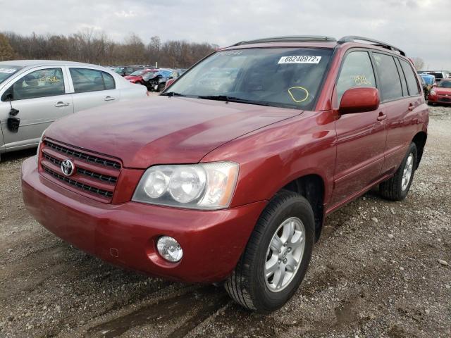 Photo 2 from auction – 2003 TOYOTA HIGHLANDER with VIN JTEHF21A230156724