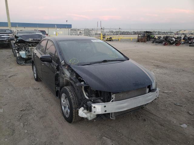 HONDA CIVIC LX 2014 with VIN 19XFB2F59EE044466 - Photo from auction