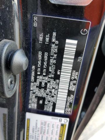 Photo 10 from auction – 2020 TOYOTA 4RUNNER SR with VIN JTEBU5JR6L5801168