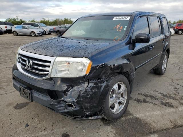 Photo 2 from auction – 2013 HONDA PILOT EXL with VIN 5FNYF4H55DB011494