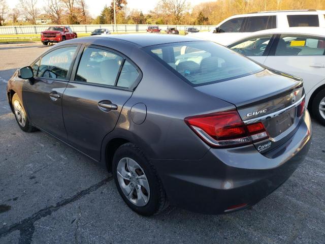 Photo 3 from auction – 2013 HONDA CIVIC LX with VIN 19XFB2F56DE012668