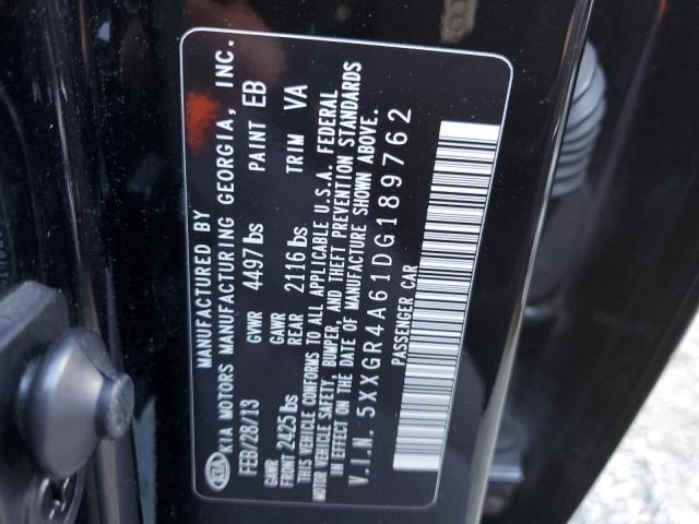 Photo 10 from auction – 2013 KIA OPTIMA SX with VIN 5XXGR4A61DG189762
