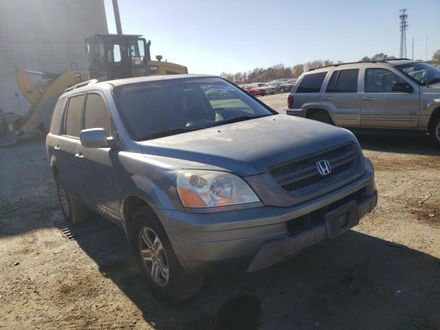 HONDA PILOT EXL 2005 with VIN 5FNYF18565B051552 - Photo from auction