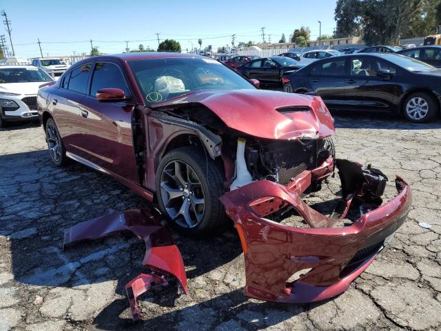 DODGE CHARGER R/ 2019 with VIN 2C3CDXCT1KH757282 - Photo from auction