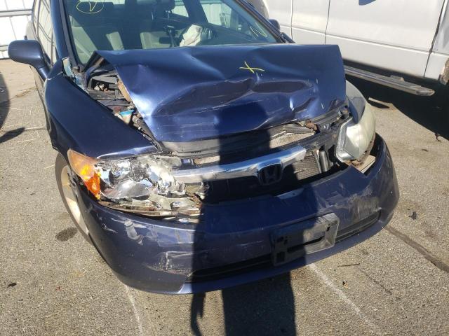 Photo 9 from auction – 2006 HONDA CIVIC EX with VIN 2HGFA16846H522968