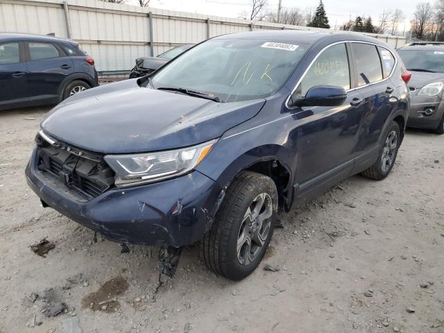 Photo 2 from auction – 2017 HONDA CR-V EX with VIN 2HKRW2H50HH616507