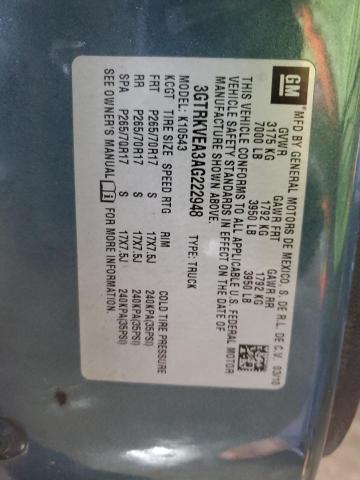 Photo 10 from auction – 2010 GMC SIERRA K15 with VIN 3GTRKVEA3AG222948