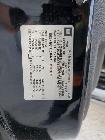 Photo 10 from auction – 2007 CHEVROLET SILVERADO with VIN 1GCEK19J17Z580477