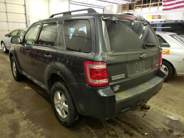 Photo 3 from auction – 2009 FORD ESCAPE XLT with VIN 1FMCU93G99KC58402