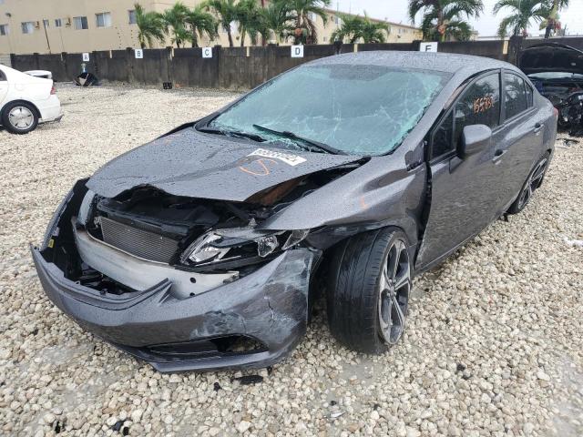 Photo 2 from auction – 2014 HONDA CIVIC LX with VIN 19XFB2F5XEE040071
