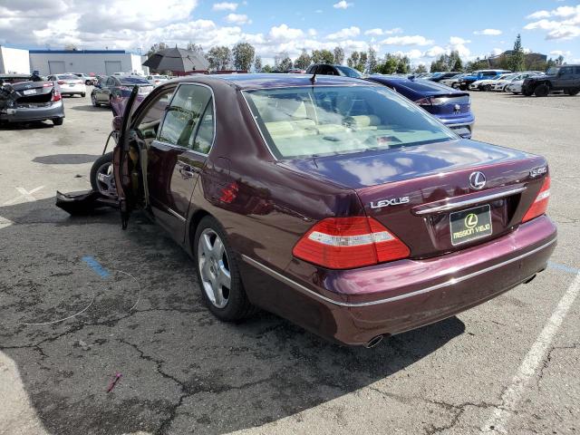 Photo 3 from auction – 2005 LEXUS LS 430 with VIN JTHBN36F555024536