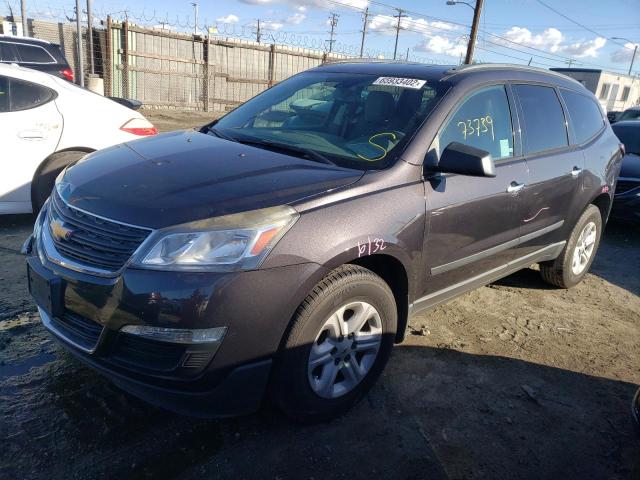 Photo 2 from auction – 2016 CHEVROLET TRAVERSE L with VIN 1GNKRFKD1GJ204321