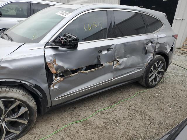Photo 10 from auction – 2022 ACURA MDX TECHNO with VIN 5J8YD9H47NL001057