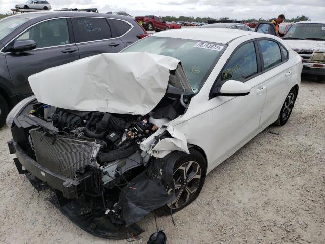 Photo 2 from auction – 2021 KIA FORTE FE with VIN 3KPF24AD5ME292416