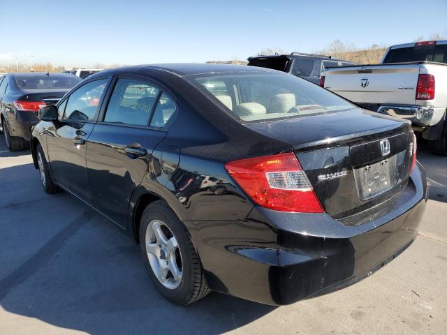 Photo 3 from auction – 2012 HONDA CIVIC LX with VIN 19XFB2F56CE109819