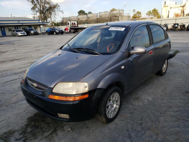 Photo 2 from auction – 2006 CHEVROLET AVEO BASE with VIN KL1TD566X6B546805